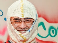 Lil Pump at a pop up event in 2022.