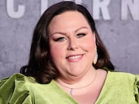 Emmy-winning actress Chrissy Metz looked stunning at the premiere of Apple TV+'s "Nocturne" on Oct. 20. in New York.