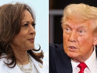 Kamala Harris and Donald Trump