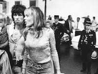 A photo including Anita Pallenberg and Keith Richards