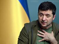 Ukrainian President Volodymyr Zelensky.