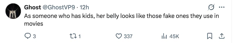 X comment