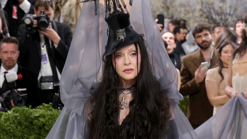 Madonna attends the 2026 Met Gala celebrating "Costume Art" at the Metropolitan Museum of Art on May 4, 2026, in New York City.