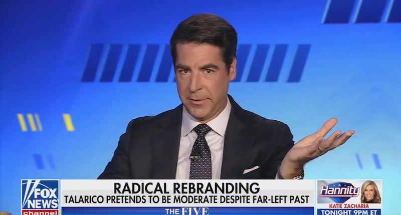 Jesse Watters took a shot at Ken Paxton on The Five.