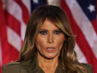 Melania Trump has posted on X about her Rose Garden restoration.