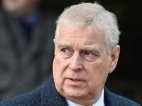 Prince Andrew attends the Royal Family's Christmas Day service at St. Mary Magdalene's church, Britain December 25, 2022.