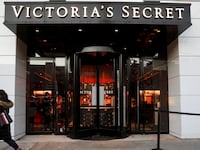 A shopper passes by a Victoria's Secret retail store, as the global outbreak of the coronavirus disease (COVID-19) continues, in Brooklyn, New York, U.S., December 8, 2020.