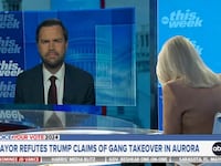 JD Vance appears on ABC’s This Week.