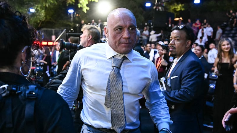 US podcaster and UFC commentator Joe Rogan