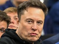 Elon Musk at the NCAA Division 1 wrestling national championship finals on March 22nd, 2025 at the Wells Fargo Center in Philadelphia, PA.