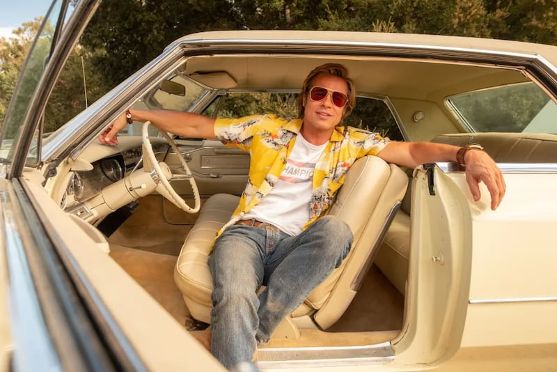 Brad Pitt as Cliff Booth in "Once Upon a Time in Hollywood"