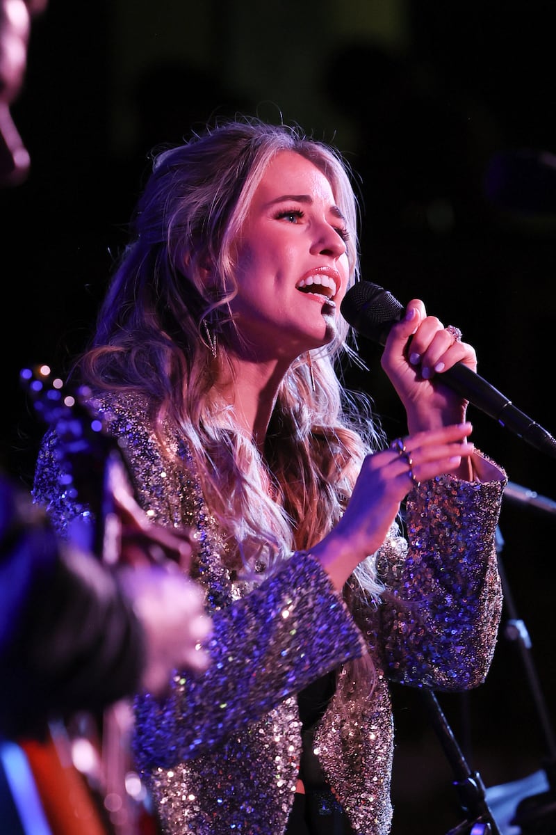 NASHVILLE, TENNESSEE - JANUARY 06: Jillian Cardarelli performs during Elvis' 90th Birthday Bash Nashville at 3rd & Lindsley on January 06, 2025 in Nashville, Tennessee.