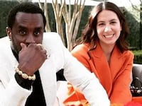 Alt Txt: Sean Diddy Combs and Kristina Khorram