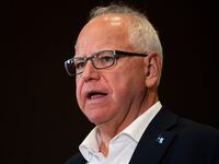A trademark lawyer is counting on Tim Walz to win the Harris veepstakes.