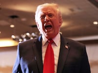U.S. President Donald Trump departs from the stage after delivering remarks during an event at Mount Airy Casino Resort on December 9, 2025 in Mount Pocono, Pennsylvania. Trump discussed his administration's economic agenda and its efforts to lower the cost of living.