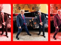 Donald Trump hosts online streamer Adin Ross at Mar-a-Lago