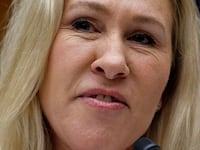 Marjorie Taylor Greene baselessly claims the FBI and Biden DOJ planned to “assassinate” Donald Trump.