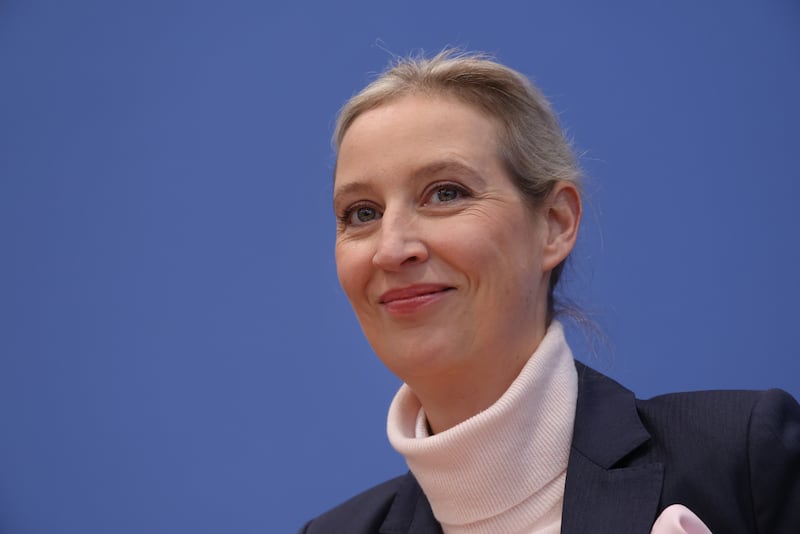 Alice Weidel, co-leader of the far-right Alternative for Germany (AfD).
