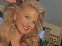 Supermodel Christie Brinkley celebrated the relaunch of her Black Velvet campaign 50 years after she first collaborated with the brand.