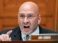 Clay Higgins speaks during a House hearing.