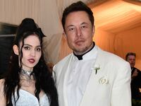 Grimes and Elon Musk.