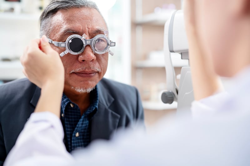 AMD typically affects adults 50 and older.