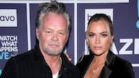 John Mellencamp and Teddi Mellencamp in 2022.