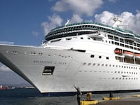 The 'Rhapsody of the Seas' cruise liner