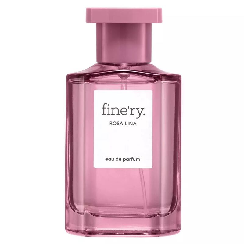bottle of Fine'ry Rosa Lina Eau de Parfum