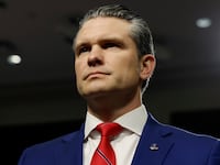 WASHINGTON, DC - JANUARY 14: U.S. President-elect Donald Trump's nominee for Secretary of Defense Pete Hegseth arrives for his Senate Armed Services confirmation hearing on Capitol Hill on January 14, 2025 in Washington, DC. Hegseth, an Army veteran and the former host of “FOX & Friends Weekend” on FOX News will be the first of the incoming Trump administration’s nominees to face questions from Senators. (Photo by Anna Moneymaker/Getty Images)