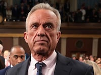 Robert F. Kennedy Jr. attends U.S. President Donald Trump's address to a joint session of Congress at the U.S. Capitol in March.