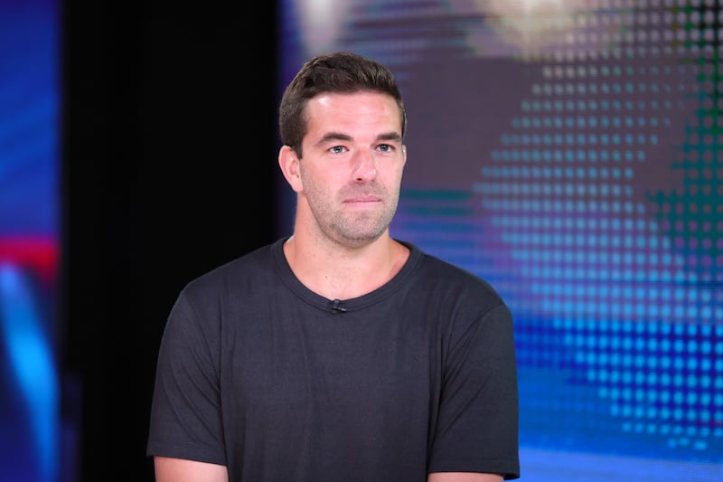 NEW YORK, NEW YORK - AUGUST 25: Billy McFarland visits "Jesse Watters Primetime" at Fox News Studios on August 25, 2023 in New York City. (Photo by Theo Wargo/Getty Images)