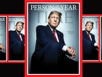 Donald Trump Time cover