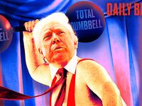 Trump is a total dumbell. illo