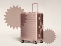 away aluminum suitcase review