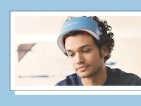 Hairmax LaserBand worn by man