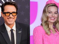 Robert Downey Jr. and Margot Robbie