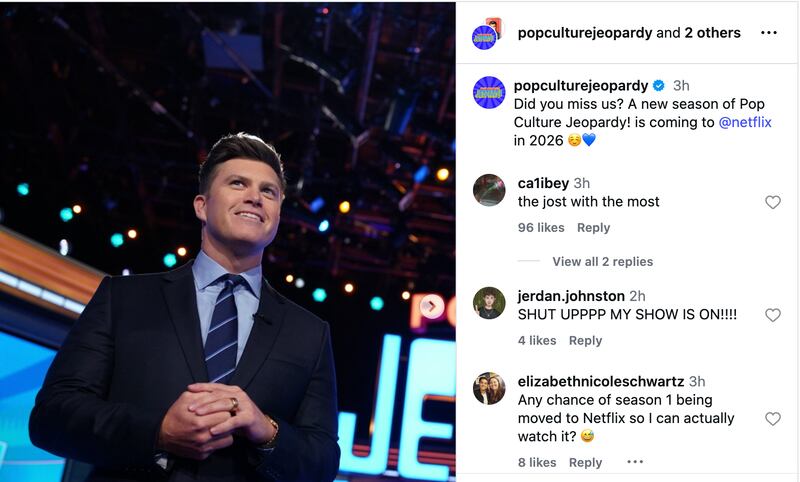 Instagram jeopardy