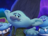 Photo still of Justin Timberlake's character in Trolls Band Together