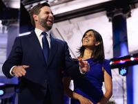 J.D. Vance and Usha Vance