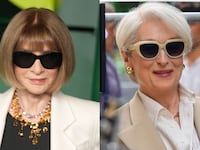 Meryl Streep and Anna Wintour