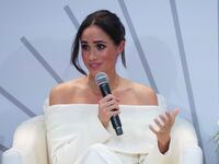 Meghan Markle at a World Mental Health Day event.