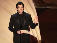 John Mulaney during the live telecast of the 96th Annual Academy Awards at the Dolby Theatre in Hollywood.