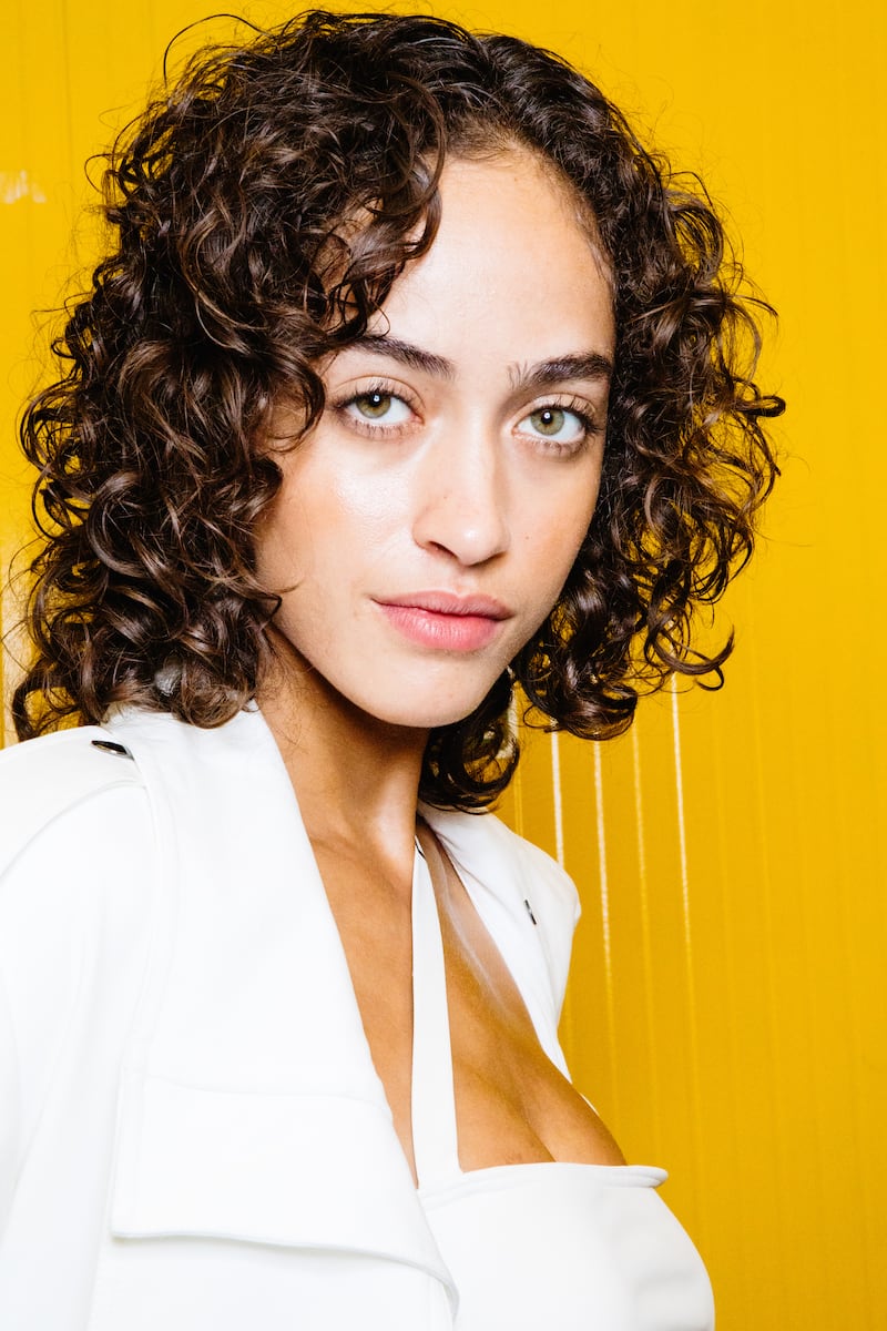 MILAN, ITALY - SEPTEMBER 22: (L-R) Alanna Arrington and models are seen backstage for Fila fashion show during the Milan Fashion Week Spring/Summer 2020 on September 22, 2019 in Milan, Italy. (Photo by Rosdiana Ciaravolo/Getty Images)