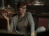 Jessica Chastain in The Savant.