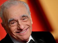 Martin Scorsese attends the 2024 Vanity Fair Oscar Party Hosted By Radhika Jones at Wallis Annenberg Center for the Performing Arts on March 10, 2024 in Beverly Hills, California.