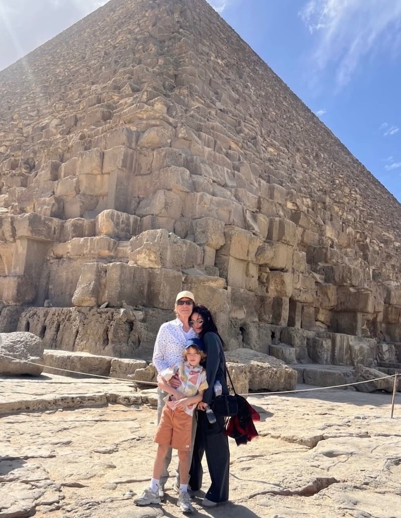 Melanie Hamrick shared a rare family photo featuring Mick Jagger and their son, Deveraux.