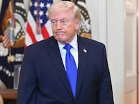 President Donald Trump became distracted and had an inpromptu one-on-one conversation with an attendee while speaking during the Angel Families Remembrance Ceremony in the East Room of the White House on February 23, 2026.