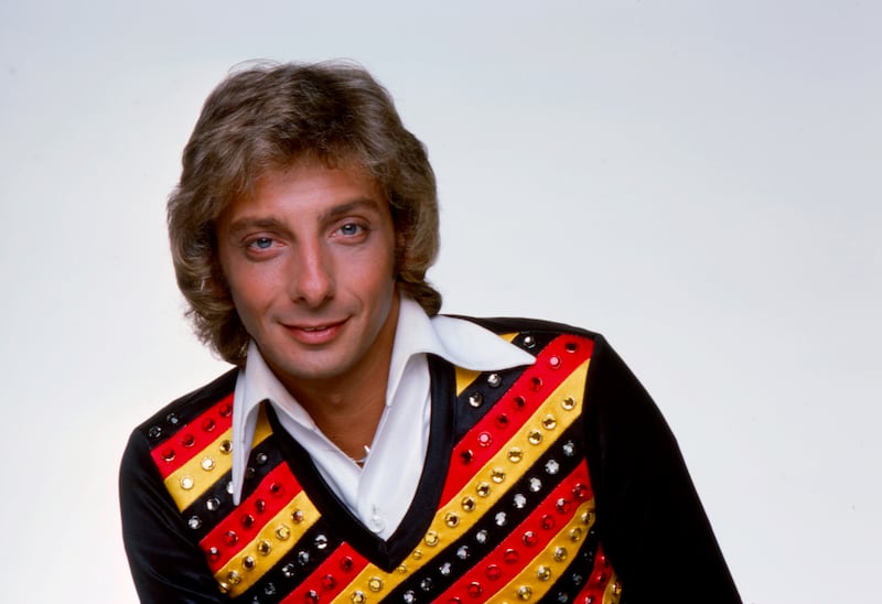Barry Manilow in a 1979 promotional photo for the ABC TV special “The 3rd Barry Manilow Special.”