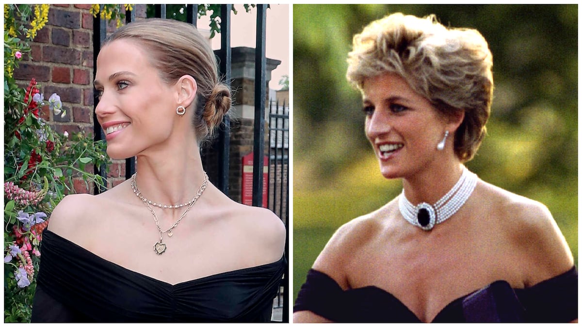 Princess Diana's Twin Nieces Recreate Her Iconic 'Revenge Dress' Princess Diana's Twin Nieces Recreate Her Iconic 'Revenge Dress'